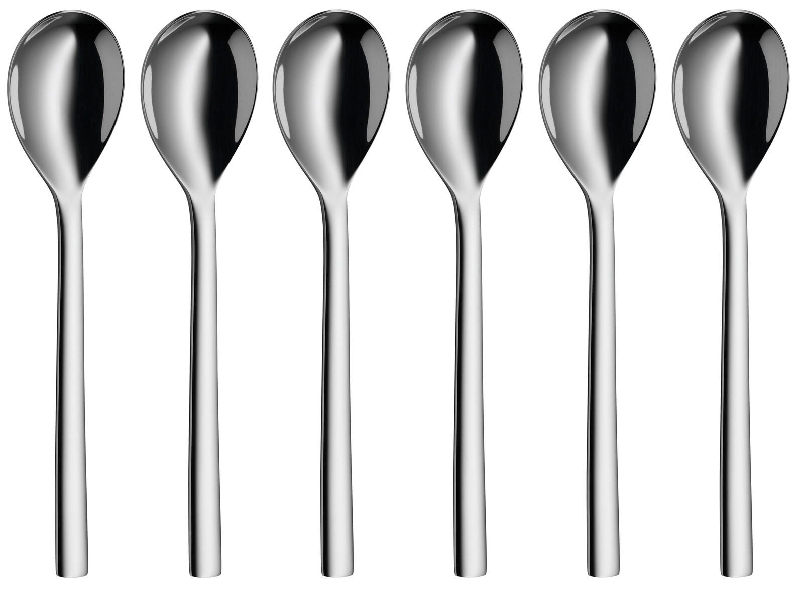 Set de 6 cuillères à café WMF Nuova argent — lot de 6 pièces