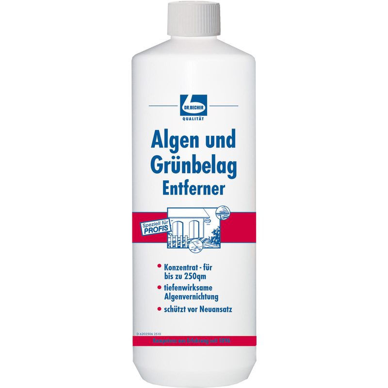 DR.BECHER Anti-algues et mousse verte 1 l