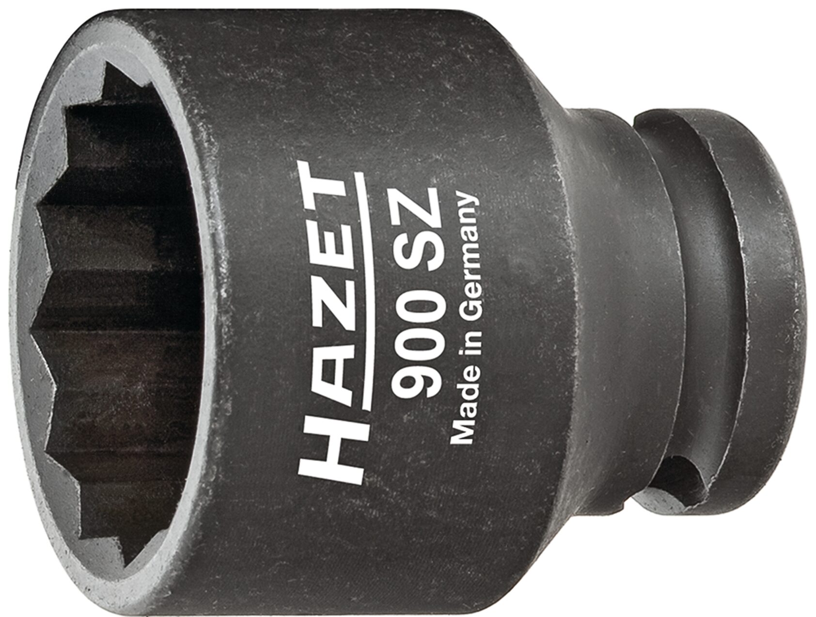 HAZET Clé à choc pour visseuse mécanique - Douille à double hexagone extérieur (1/2 pouce), Tractions