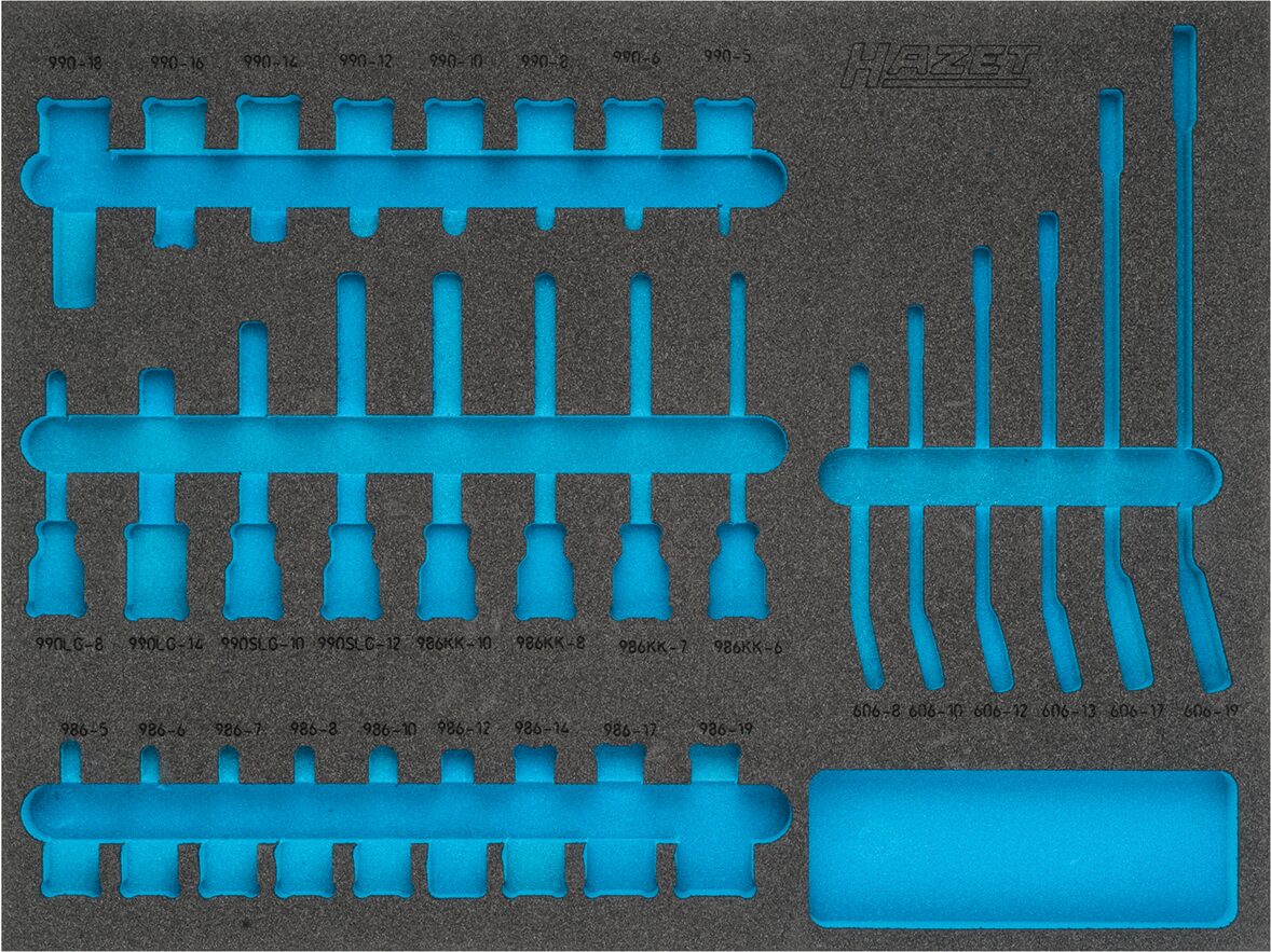 HAZET Insert en mousse souple 2K vide