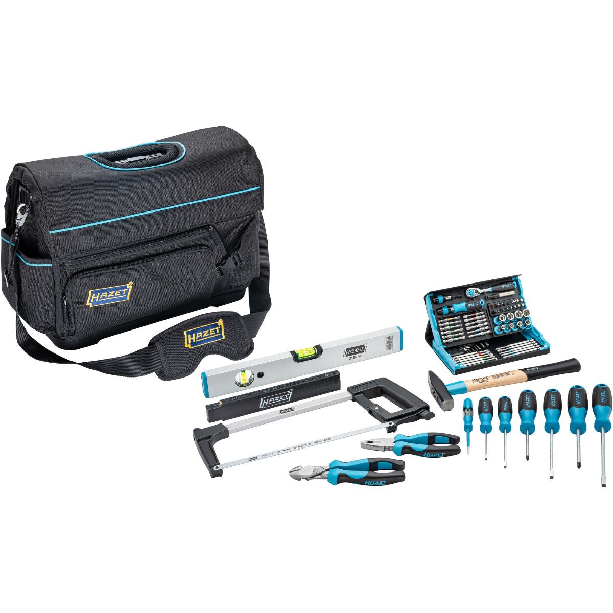 HAZET Sac à outils grand format, assortiment 73 pièces