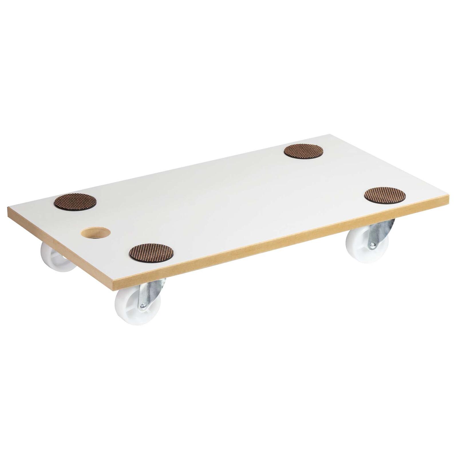 WAGNER® design yourself Rouleau de transport MM 1319 blanc 30,0 x 57,5 x 11,0 cm jusqu'à 200,0 kg