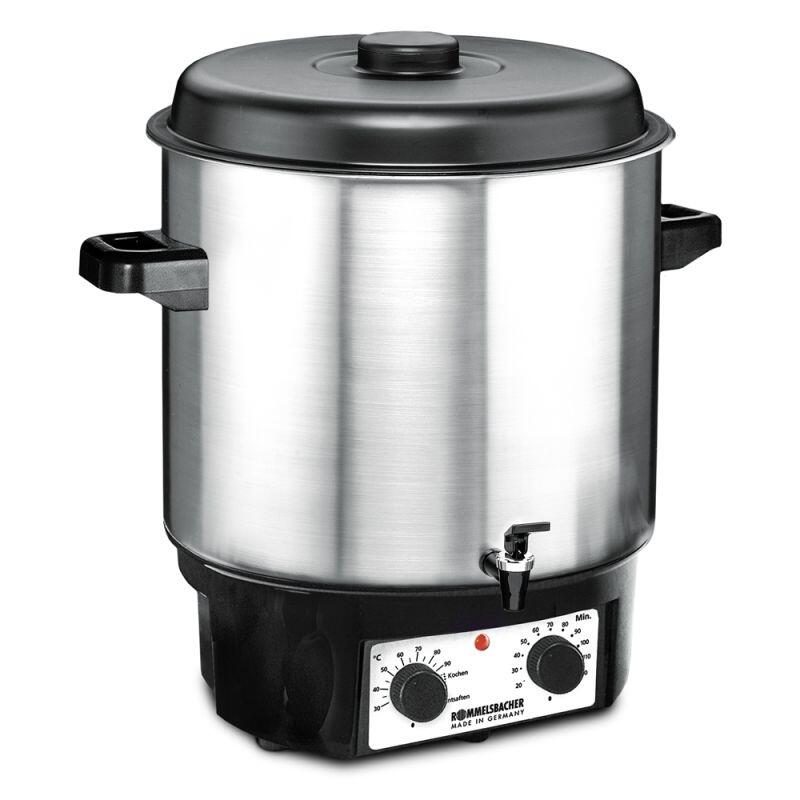 Rommelsbacher Autoclave à vin chaud et à confitures 27 litres