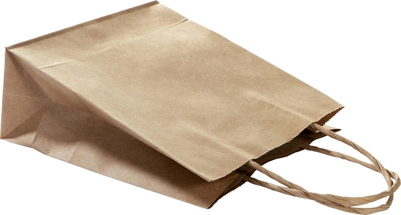 folia Sacs en papier 18,0 x 21,0 cm marron 1 paquet = 20 pièces — lot de 20 pièces
