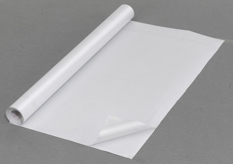 Film adhésif pour reliure folia 45 cm x 5 m transparent