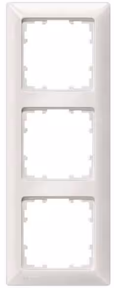 Cadre Siemens DELTA line 3-fold 222x80mm blanc titane 5TG2553-0