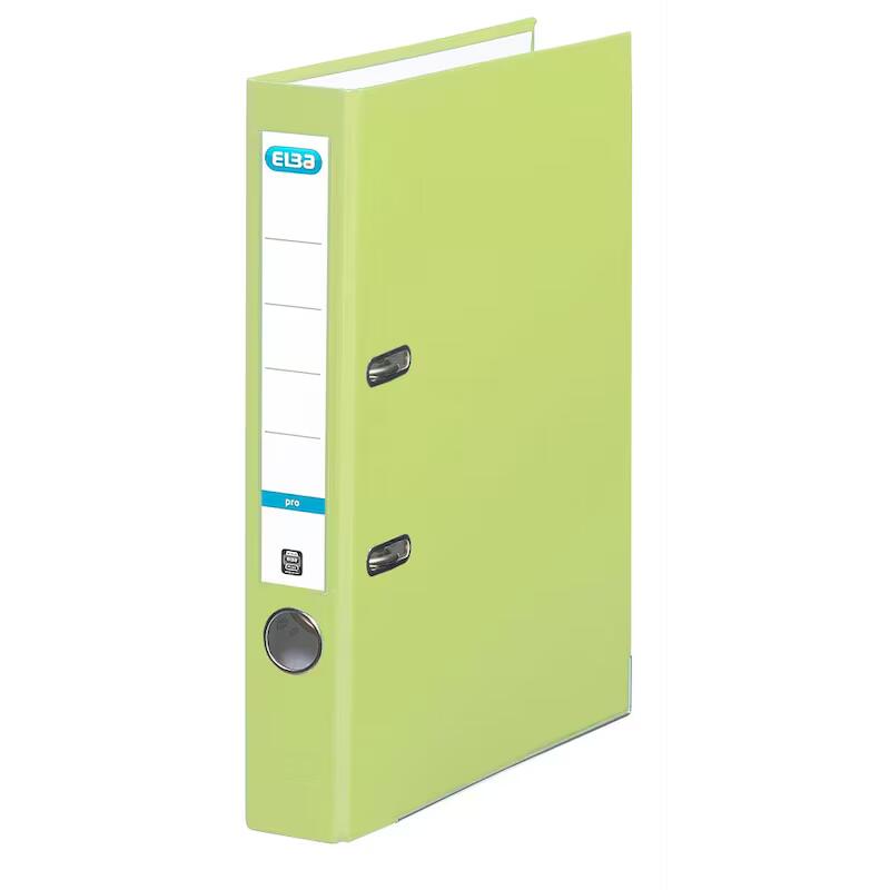 Classeur ELBA smart Pro DIN A4, largeur de dos 5 cm, vert clair