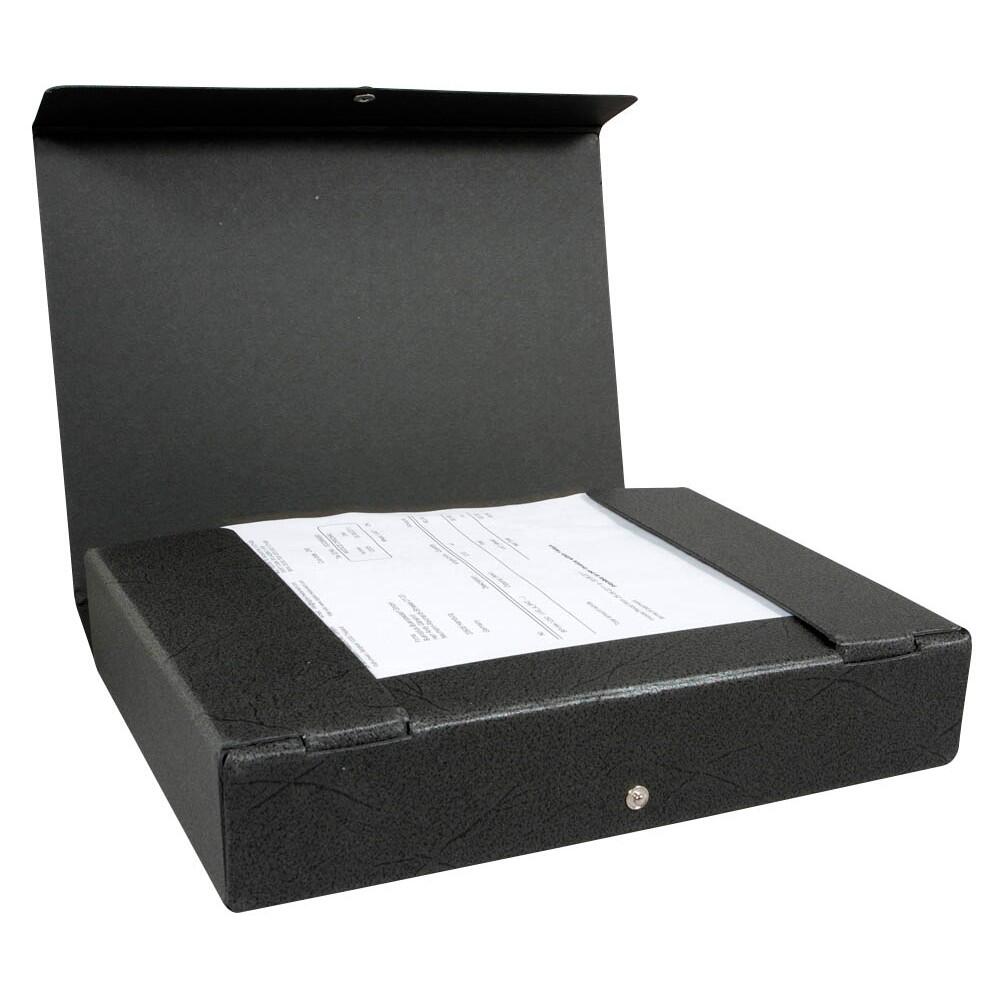 Boîte de classement ELBA 6,5 cm - noir marbré