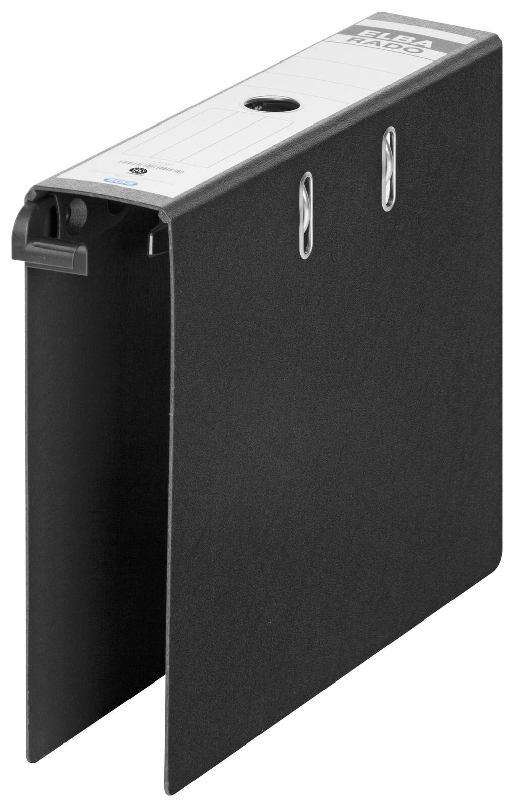 Classeur suspendu ELBA rado 100081047 DIN A4 75 mm carton dur noir