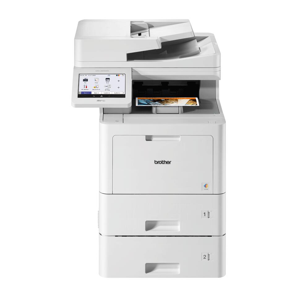 Brother MFC-L9670CDNT - Imprimante multifonction laser couleur A4, 4 en 1, imprimante, copieur, scanner, fax, recto-verso, USB, LAN, recto-verso