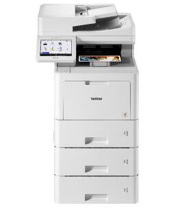 Brother MFC-L9670CDNTT - Imprimante multifonction laser couleur A4, 4 en 1, imprimante, copieur, scanner, fax, USB, LAN, recto-verso