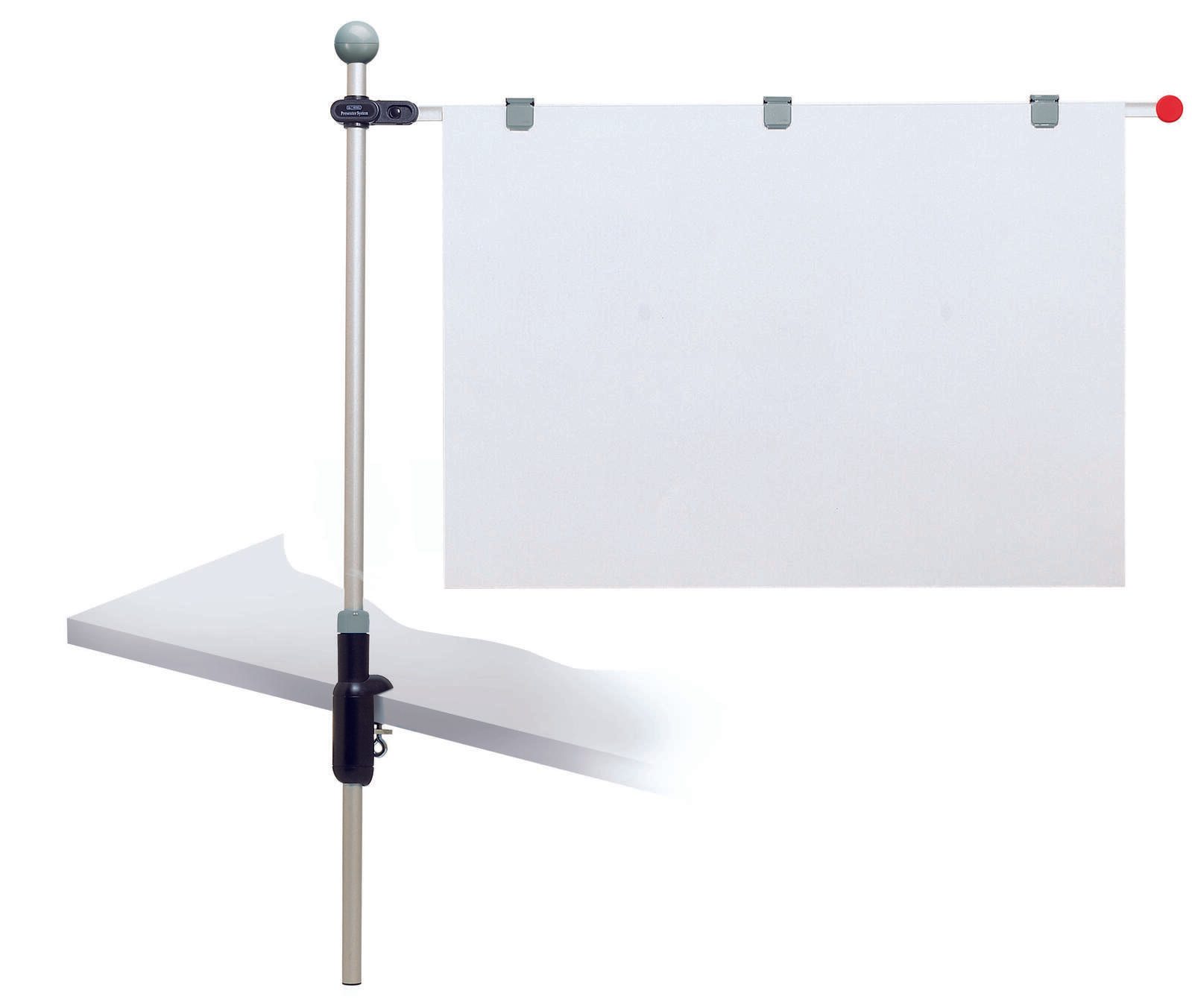 Support de planche MAUL 100 cm pince de table argenté