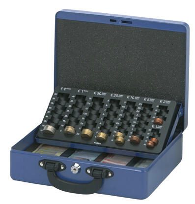 Caisse à monnaie MAUL taille 1 bleue