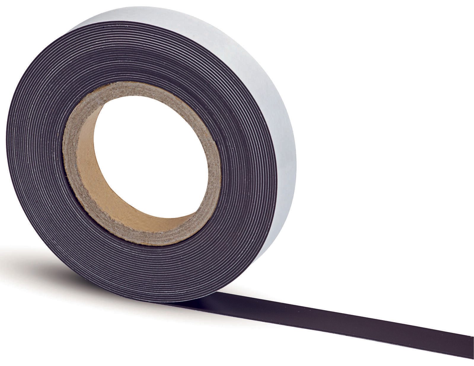MAUL Bande magnétique autocollante 2,5 x 1000,0 cm brun