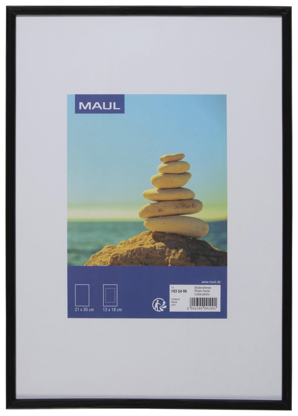 Cadre photo MAUL MAULart 21x30 noir