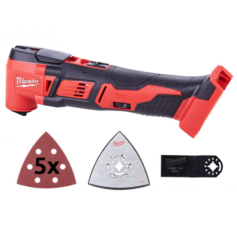 Multitool sur batterie Milwaukee M18 BMT-0 (18V/Sans batterie) 4933446203
