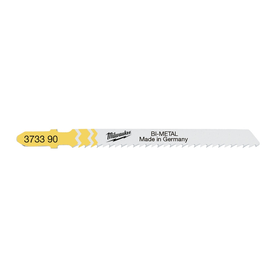 Milwaukee Lame de scie sauteuse pour coupes rapides 75/2,5 mm T101BF 5 BOIS