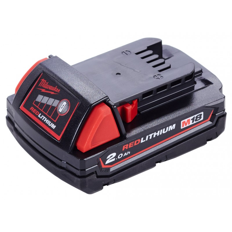Batterie Li-Ion Milwaukee 18V 2,0 Ah M18 B2