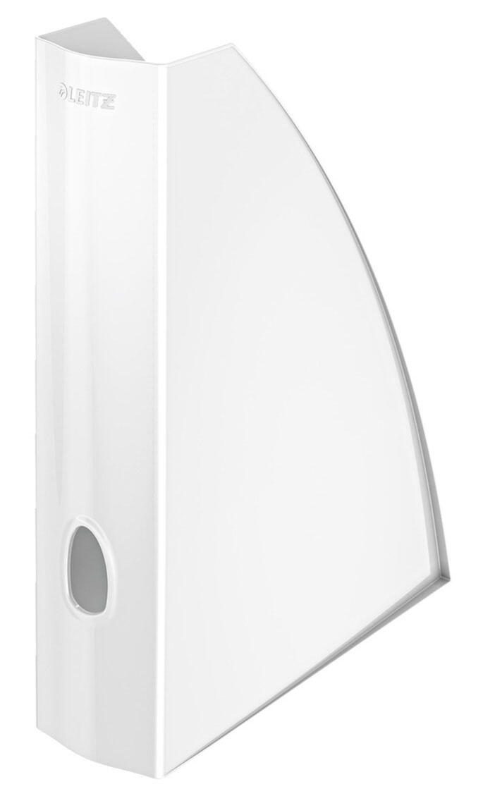 Range-documents LEITZ WOW en polystyrène blanc perle, DIN A4 - 1 pièce