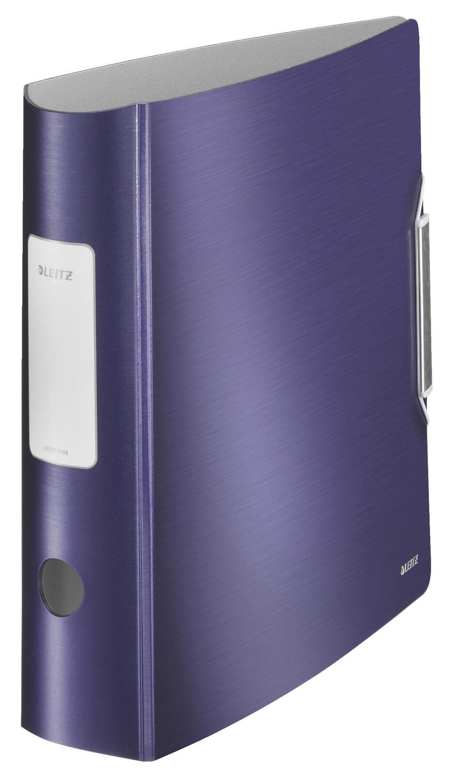 Classeur LEITZ Largeur dos 8,2 cm DIN A4 Plastique bleu Titane
