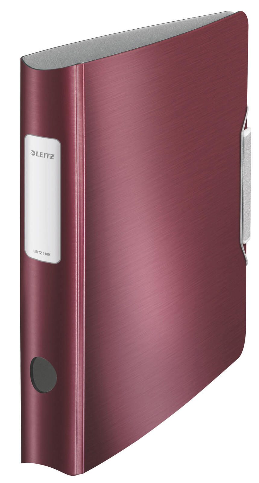 Classeur LEITZ largeur de dos 6,5 cm DIN A4 plastique rouge grenat