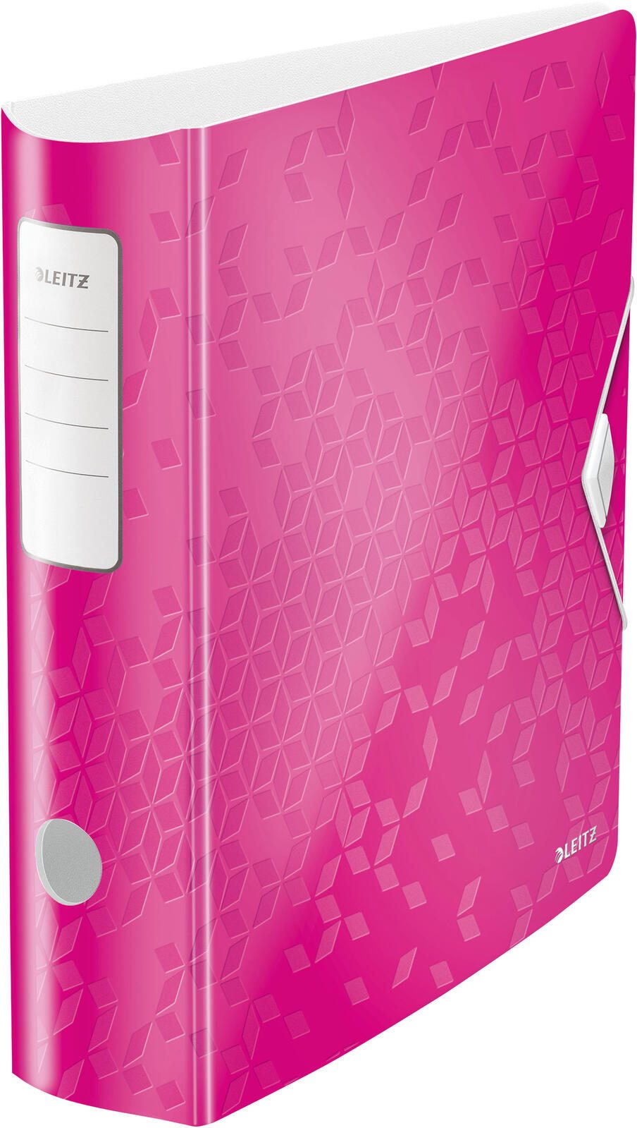 Classeur LEITZ 180° Active WOW DIN A4, 8,2 cm rose