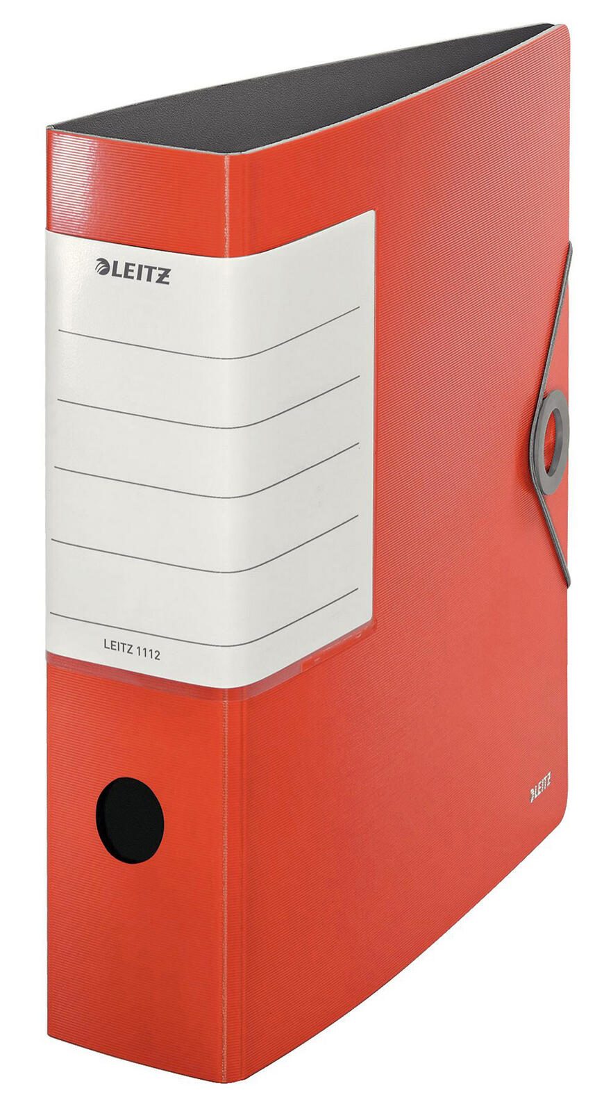 LEITZ Classeur 180° Solid DIN A4, 8,2 cm rouge clair