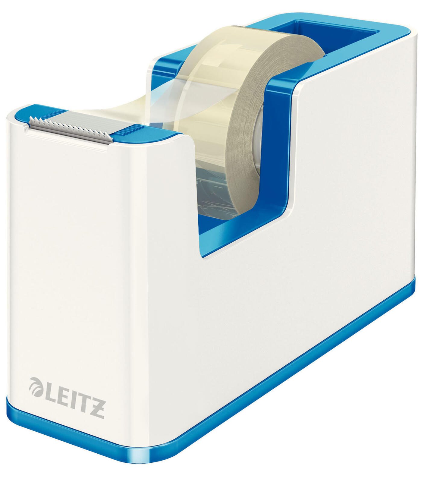 LEITZ WOW Duo Colour Rouleau de ruban adhésif pour bureau perlweiß/blau
