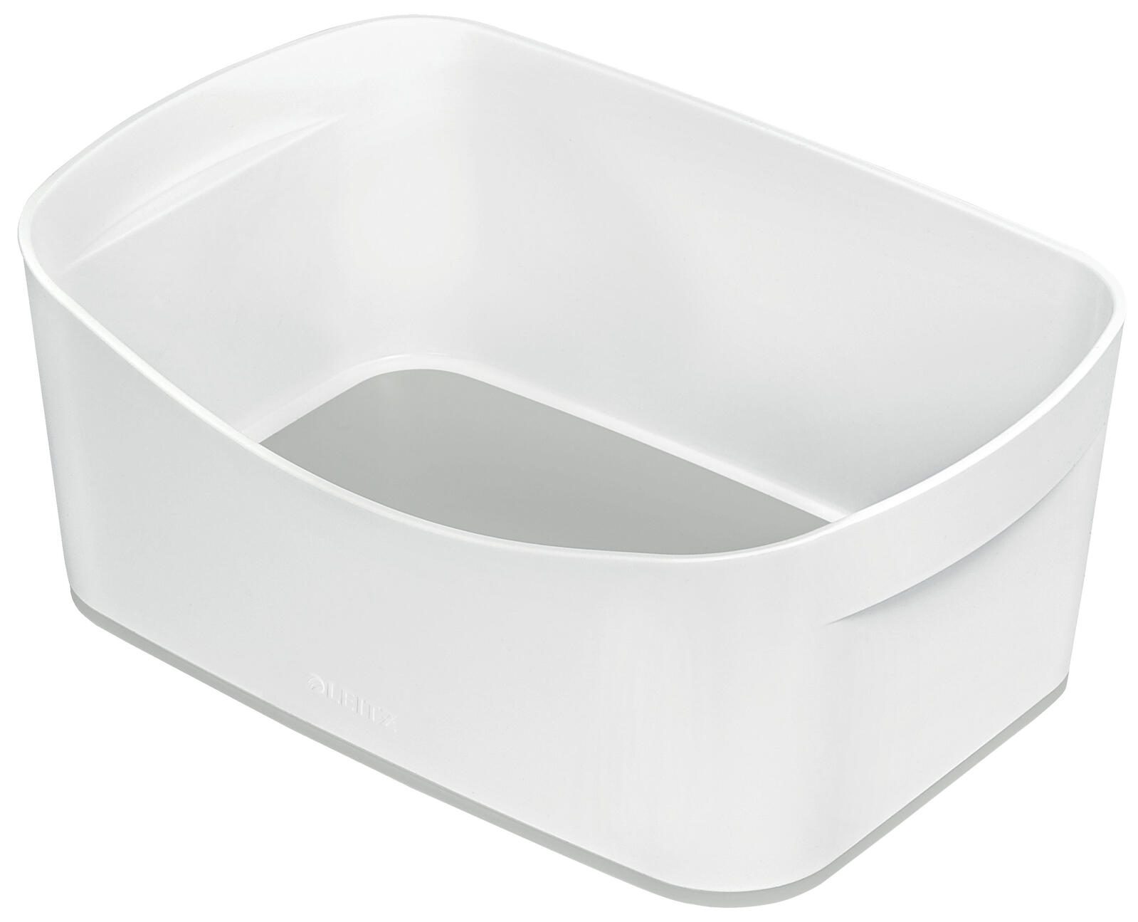 Boîte de rangement LEITZ 3,0 l - 24,6 x 16,0 x 9,8 cm blanc perlé/gris