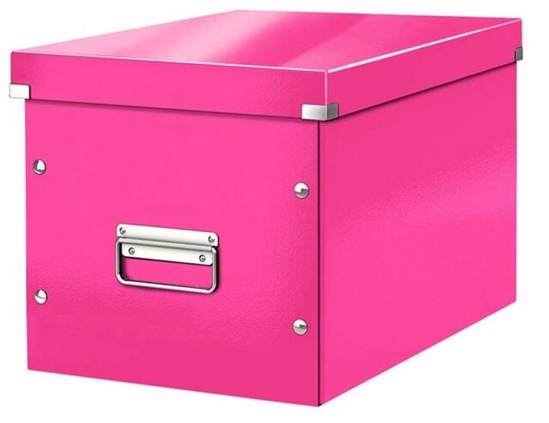 Boîte de rangement LEITZ Click&Store 30,0 l - 32,0 x 36,0 x 31,0 cm rose