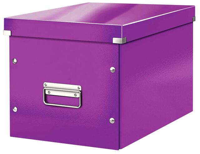 Boîte de rangement LEITZ Click&Store 30,0 l - 32,0 x 36,0 x 31,0 cm violet