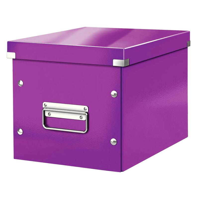 Boîte de rangement LEITZ 10,0 l - 26,0 x 26,0 x 24,0 cm violet