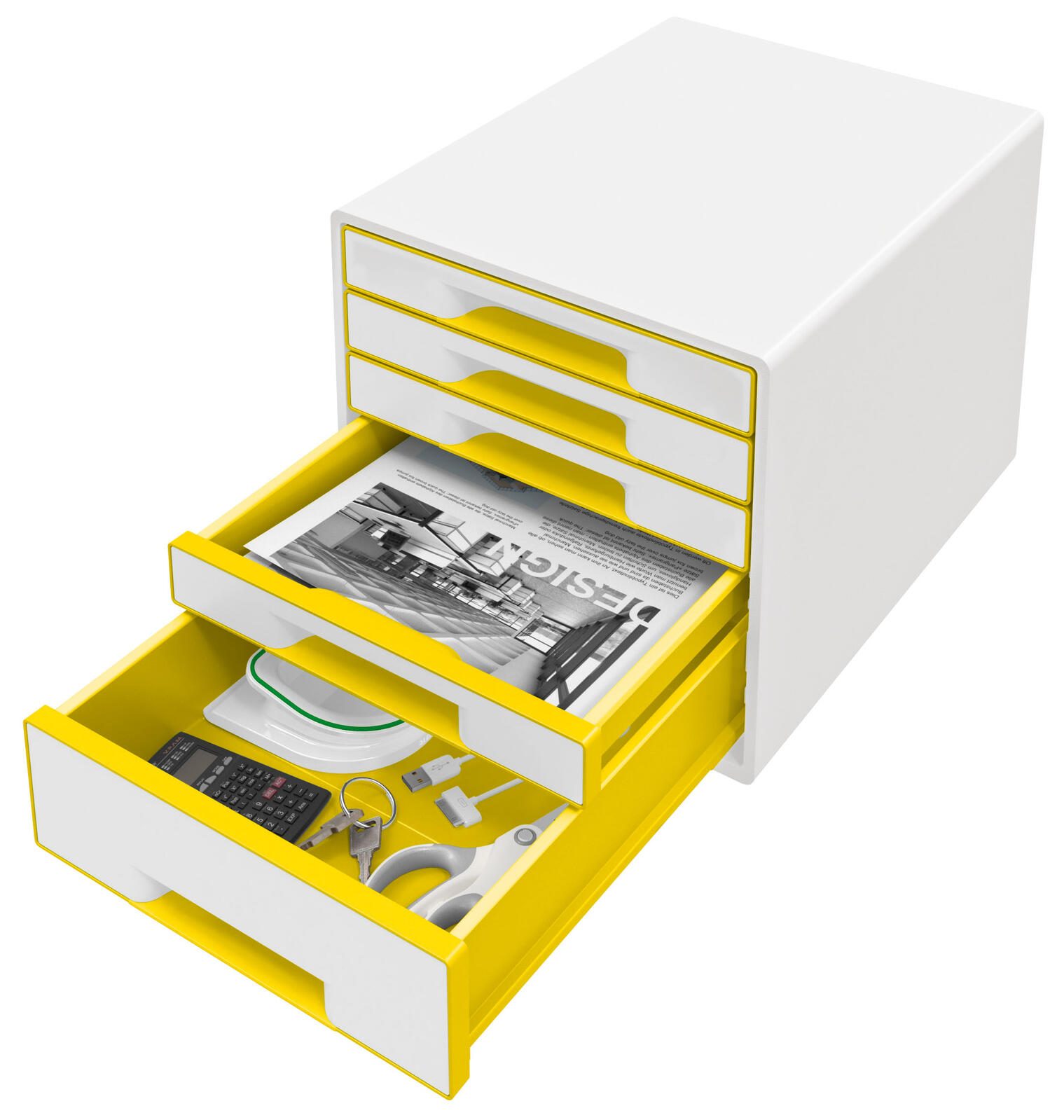 Boîte à tiroirs LEITZ 52142016 DIN A4 28,7 x 36,3 x 27,0 cm