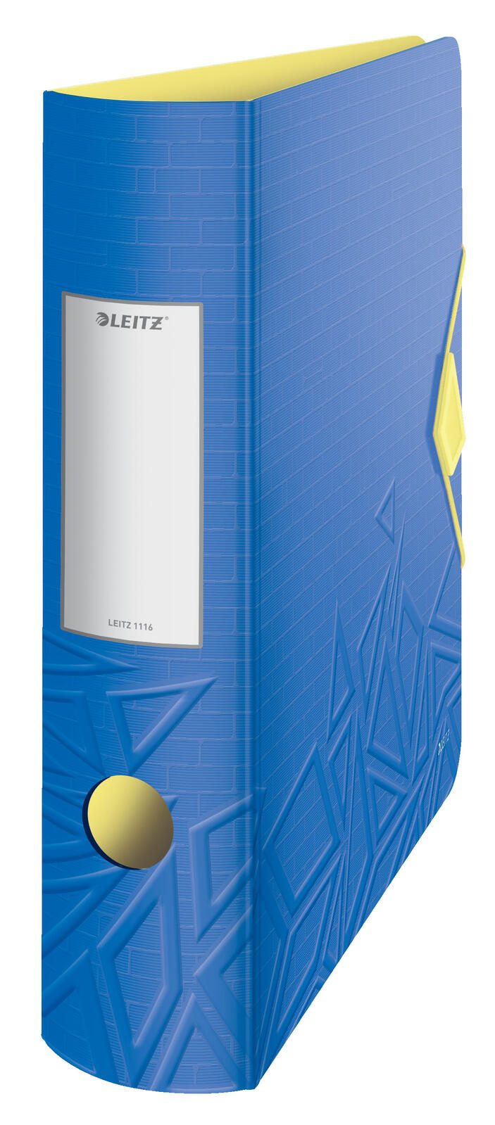 Classeur Leitz Urban Chic A4 bleu, dos de 8,2 cm, plastique