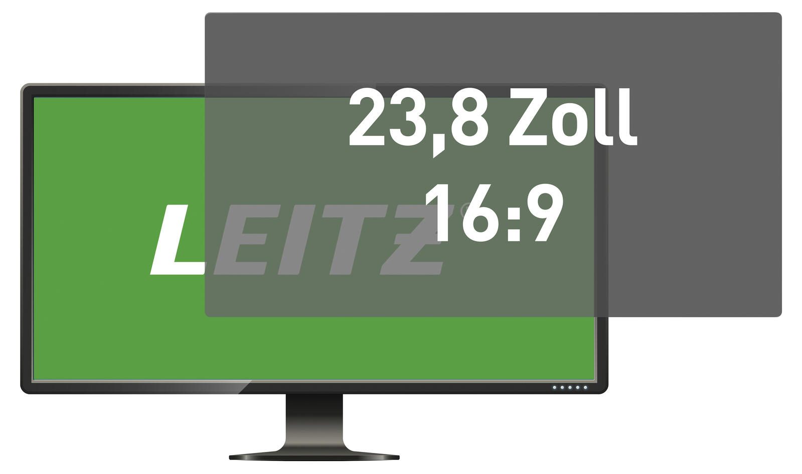 Film de protection d'écran LEITZ anti-reflets pour 60,5 cm (23,8 pouces)