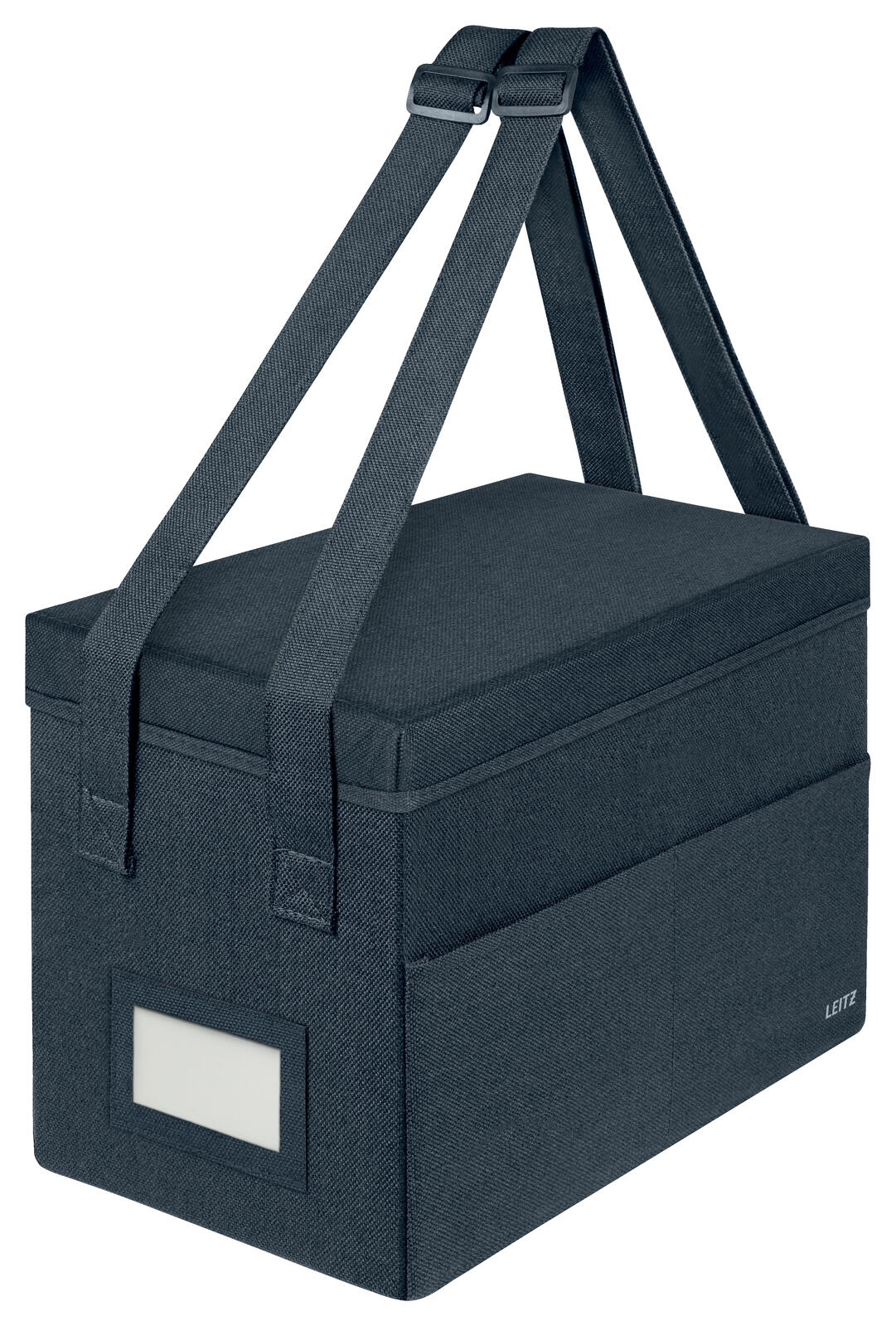 Sac de partage de bureau LEITZ avec couvercle, gris, jusqu'à 35,6 cm (14 pouces)