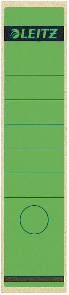 Étiquettes pour classeurs LEITZ pour largeur de dos 8 cm 61,5 x 285,0 mm 1 boîte = 100 pcs — lot de 100 pièces