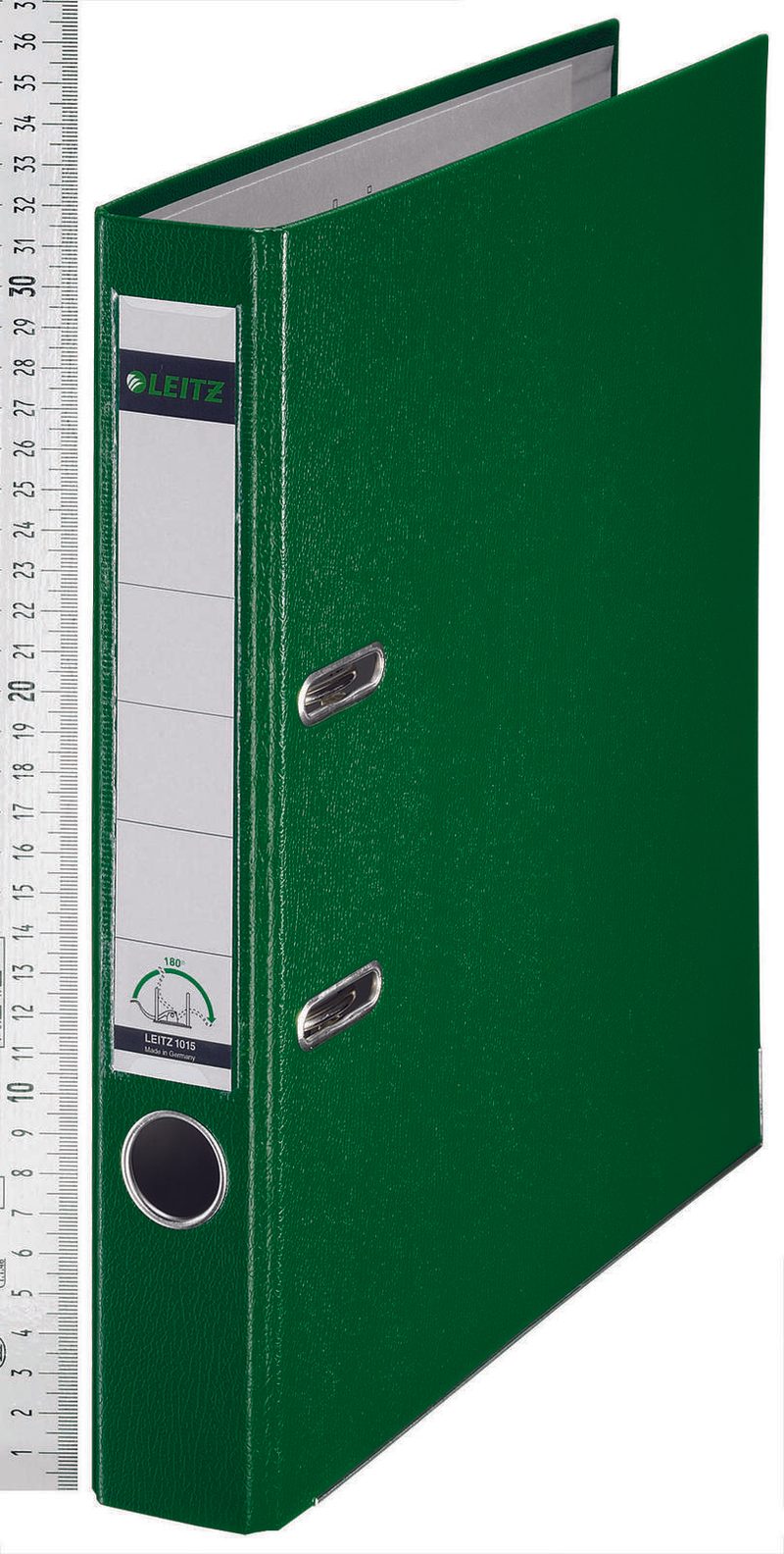 Classeur LEITZ largeur de dos 5,2 cm DIN A4 plastique vert 1 pièce = 1 pièce