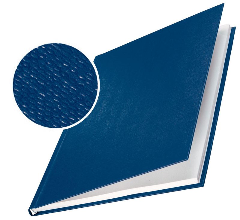 Chemises à relier LEITZ bleues pour 176-210 feuilles format DIN A4 - 1 boîte = 10 unités — lot de 10 pièces