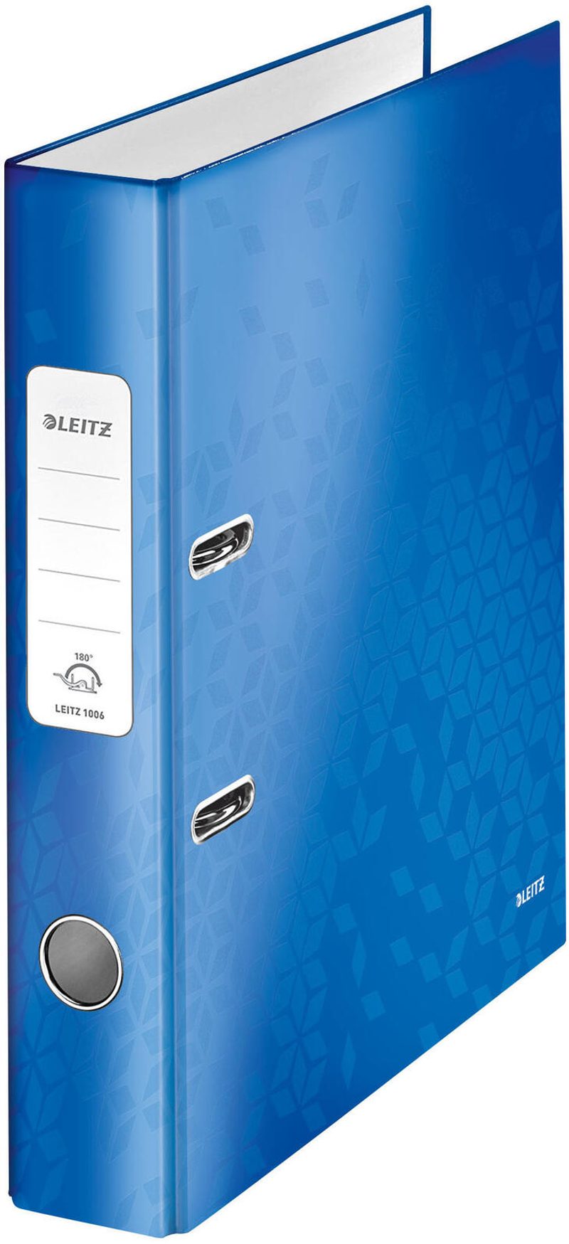 Classeur LEITZ Qualitäts-Ordner 180° WOW DIN A4, 5 cm bleu