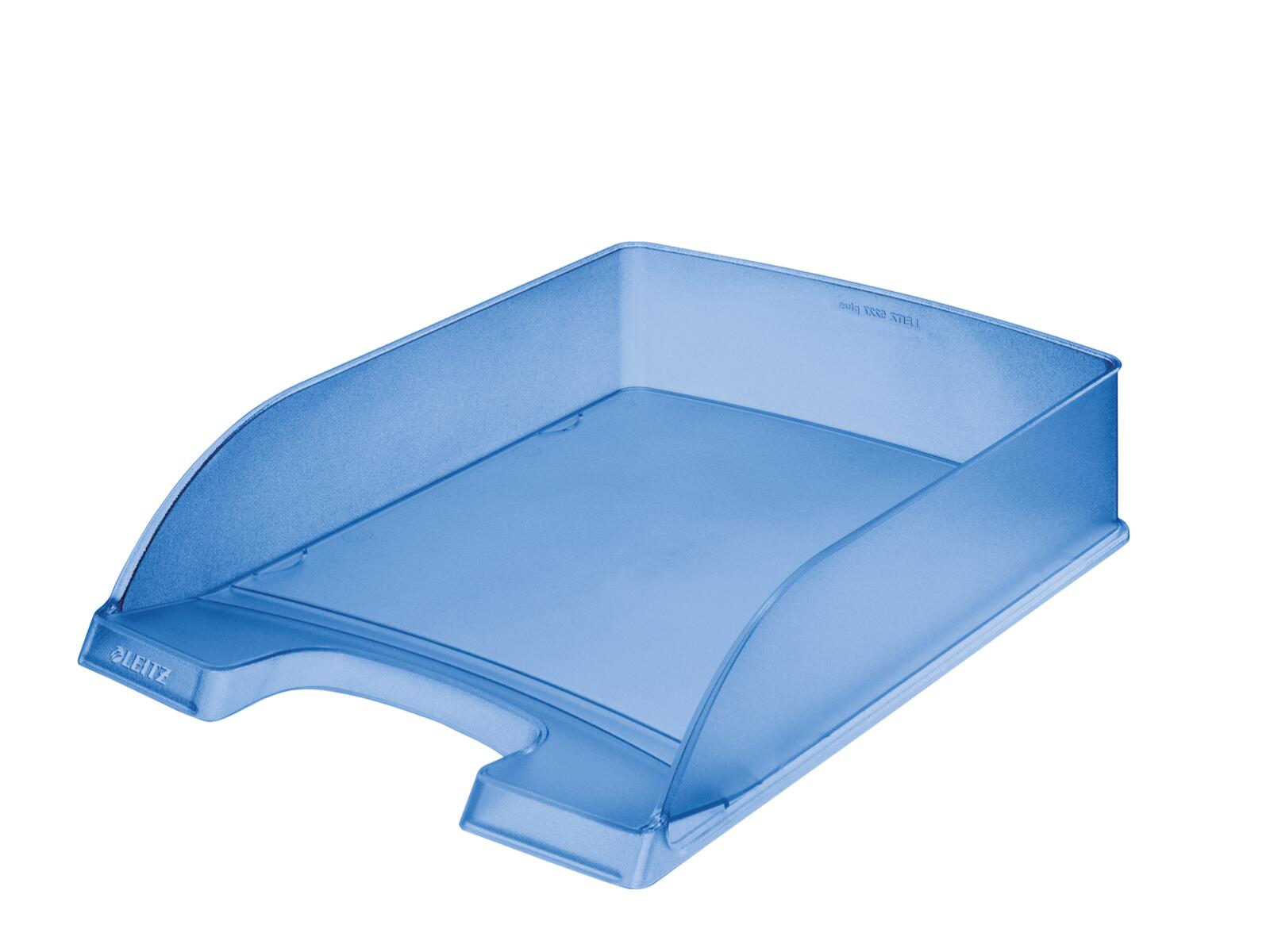 Range-briefs LEITZ Plus DIN A4 bleu-transparent