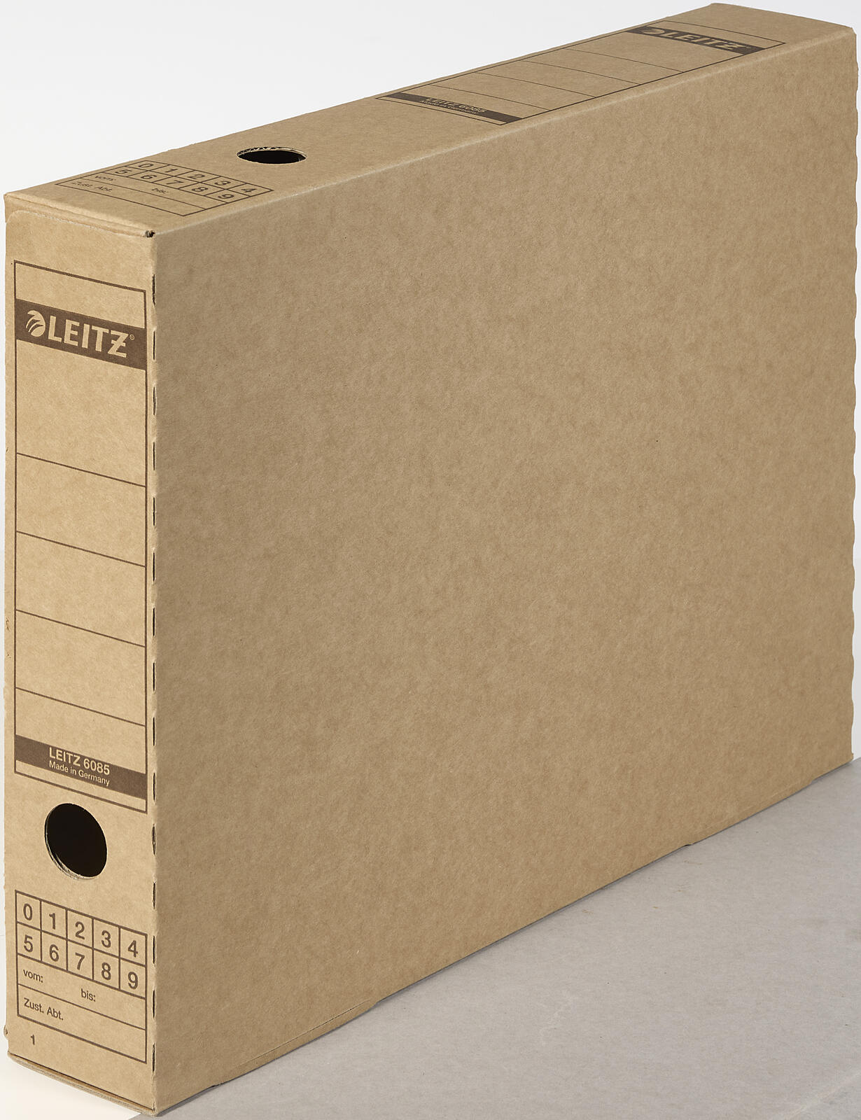Boîtes d'archivage LEITZ 7,0 x 43,5 x 32,5 cm marron 1 pack = 25 unités — lot de 25 pièces