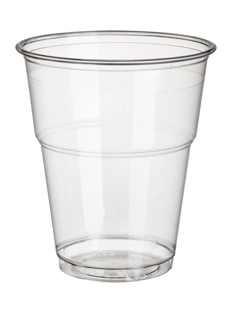 PAPSTAR pure gobelets jetables 9,5 cm 0,3 l transparents 1 boîte = 70 pièces — lot de 70 pièces