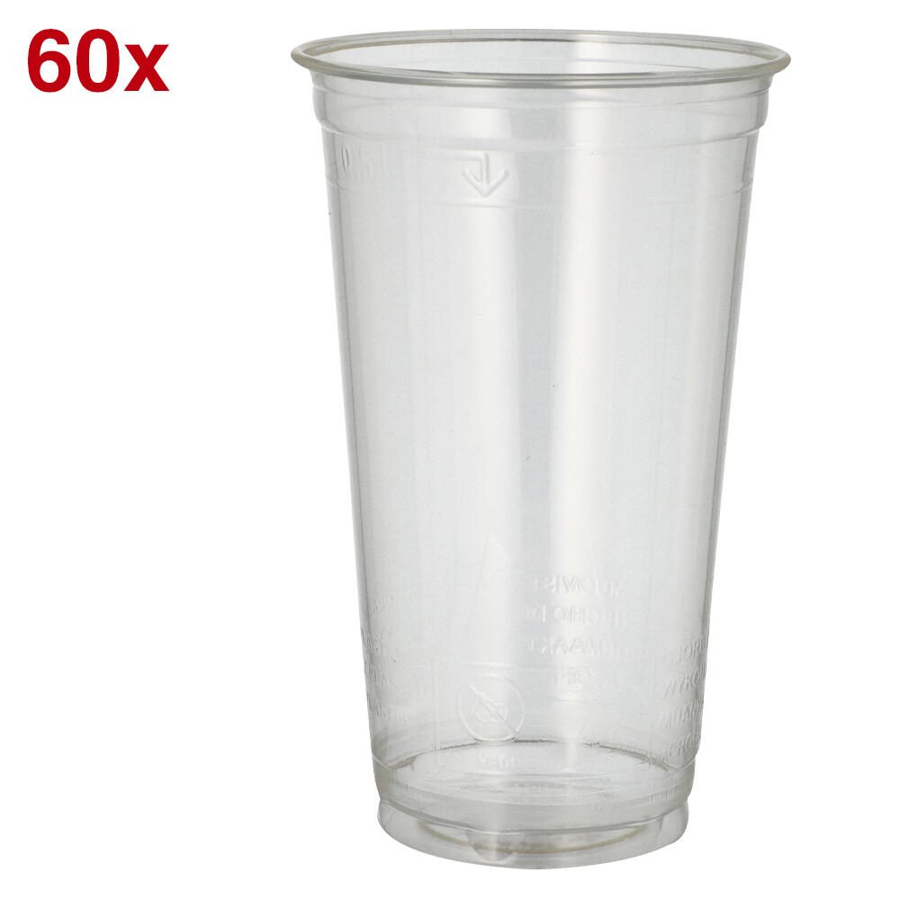 Gobelets jetables PAPSTAR 0,5 l, 60 pièces — lot de 60 pièces