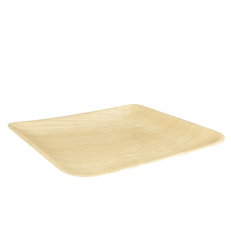 PAPSTAR pure Assiettes en feuilles de palmier nature 1 boîte = 25 pièces — lot de 25 pièces