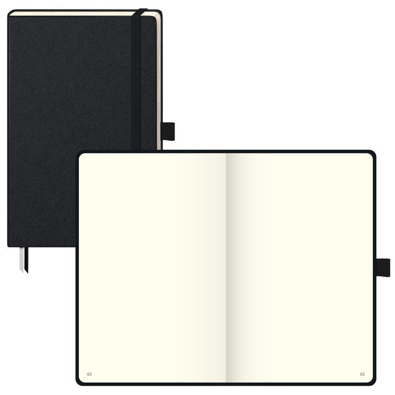 Cahier BRUNNEN env. DIN A5 vierge, 192 pages dont 16 détachables