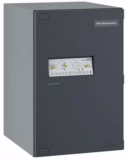 Burg Wächter eBoxx E 635 ANT Boîte aux lettres easy+, acier, anthracite (41930)