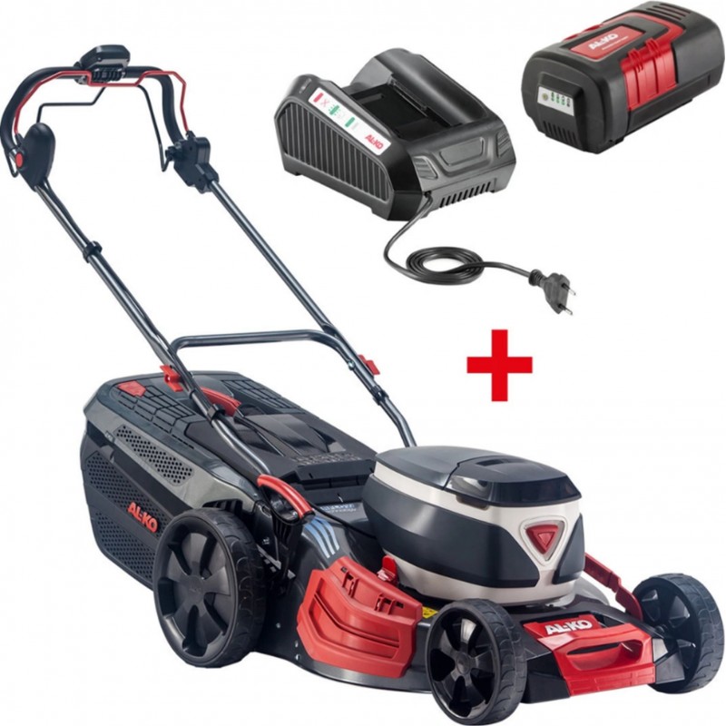 AL-KO 36 V 512 Li VS-W Premium Tondeuse à gazon sur batterie (51 cm/36V/1x5,0Ah) 119980