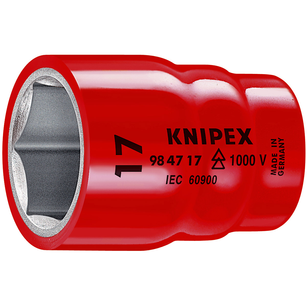 Insert pour clé à douille KNIPEX 1/2 pour vis à six pans