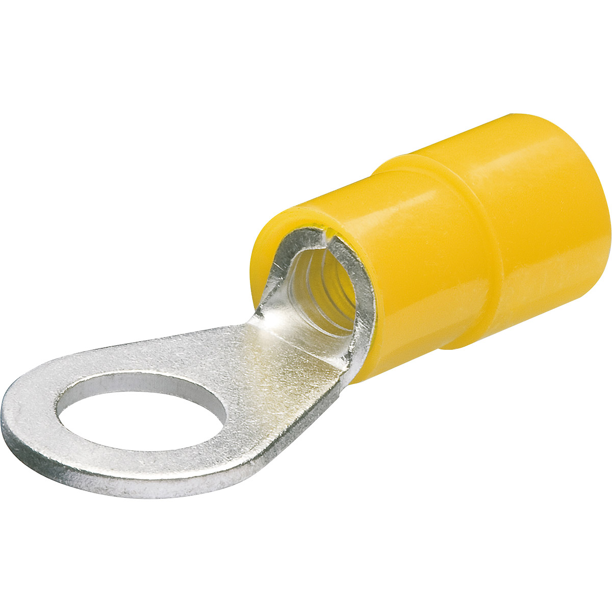 Cosse à câble à anneau Knipex isolée, jaune 100 pièces — lot de 100 pièces